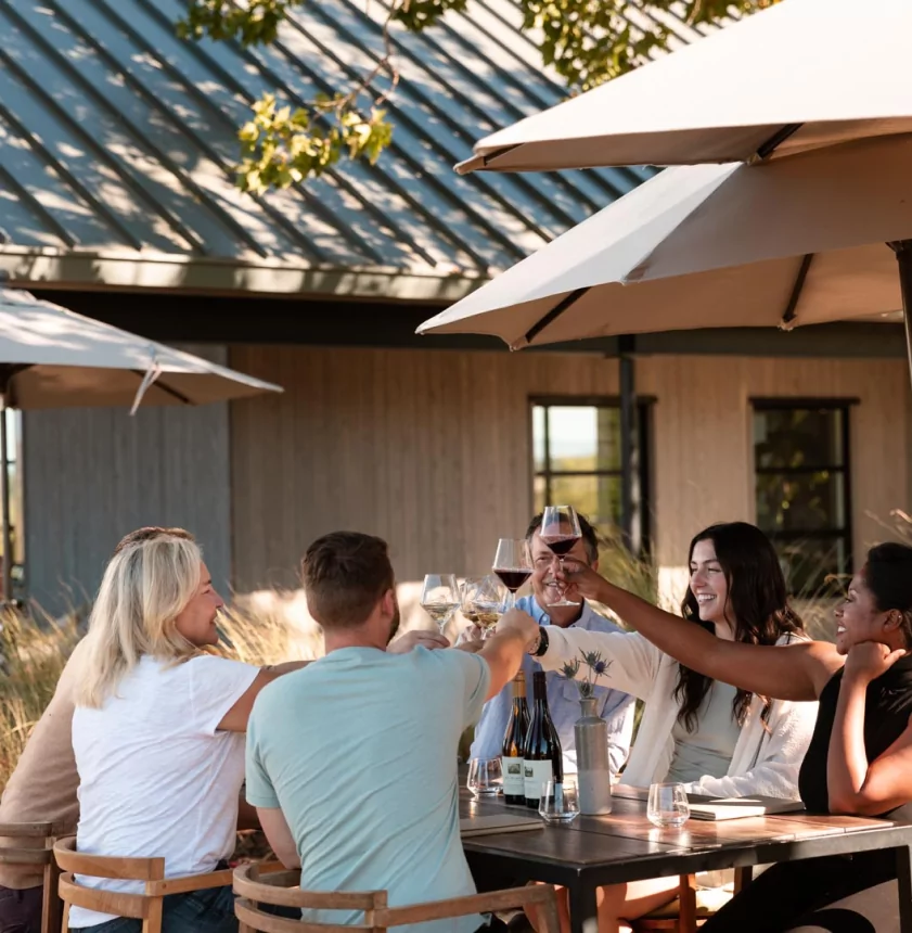 MacRostie Winery Estate House Wine Tasting Lifestyle Image